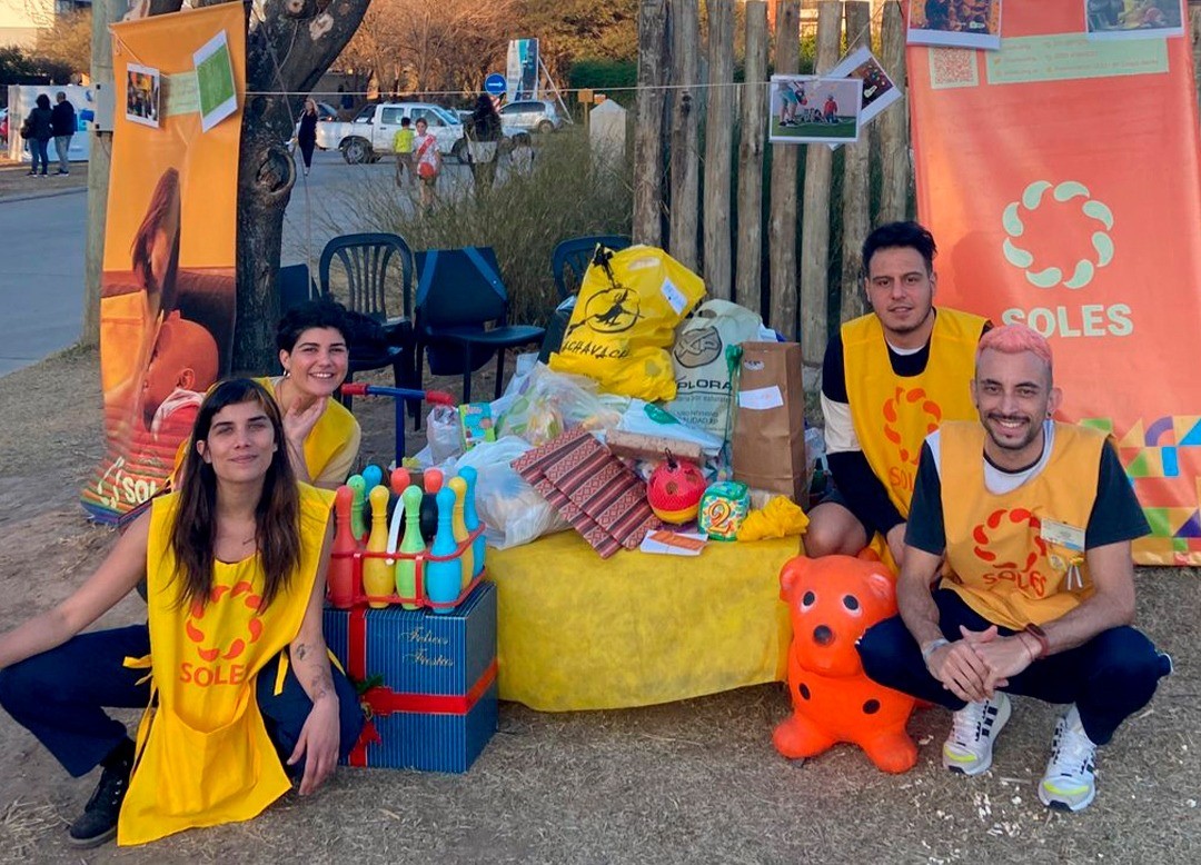 Colecta solidaria de Fundación Soles por el Día de las Infancias | Córdoba