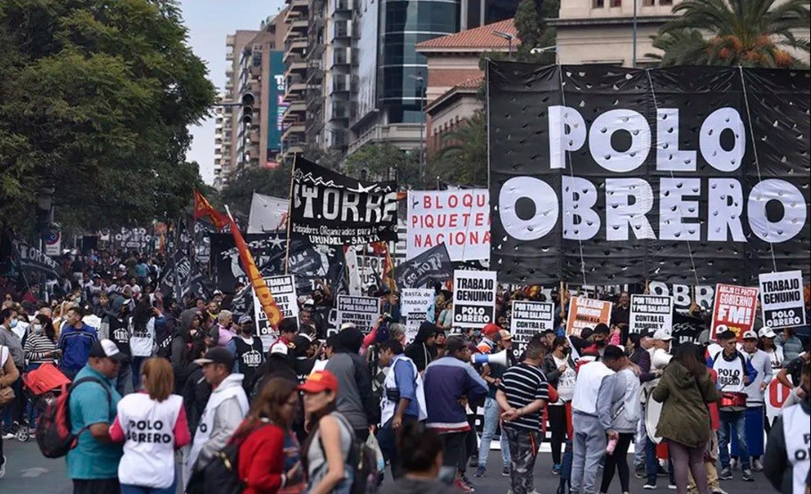 Nueva macha de piqueteros: piden un salario mínimo de $110.000 | Política y economía