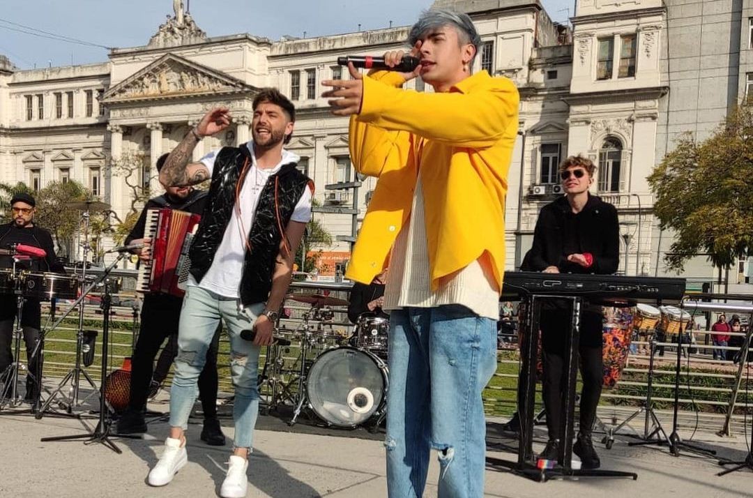 Video: La Konga y Rusherking se juntaron para grabar en Buenos Aires | Espectáculos