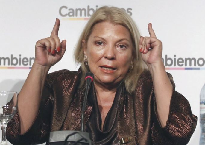Carrió pidió que se refuerce la custodia de jueces y fiscales "para que no suceda algo grave" | Política y economía
