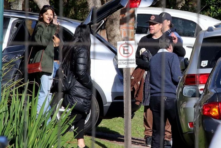 Matt Damon en Argentina: comió asado, probó facturas y festejó el triunfo de Boca | Espectáculos