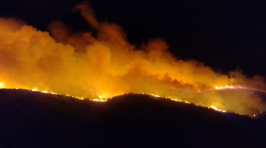 La Cumbre: incendio en Cuchi Corral contenido por bomberos | Córdoba