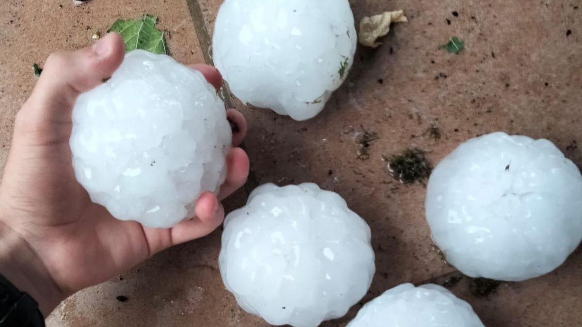 "Le cayó una piedra en la cabeza": murió una beba de 20 meses durante una tormenta de granizo | Internacionales