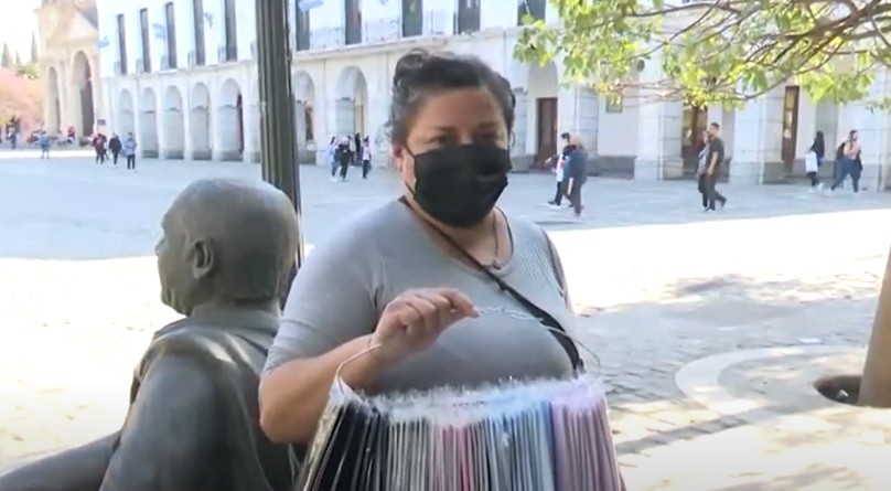 Sin obligación de barbijo, vendedores ambulantes y el desafío de reinventarse | Córdoba