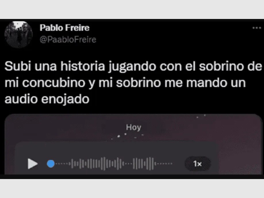 Los audios virales de un nene celoso porque su tío jugó con otro niño | Curiosidades