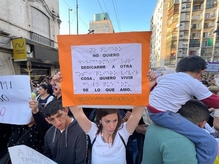 Nueva marcha de prestadores de discapacidad en Córdoba | Córdoba