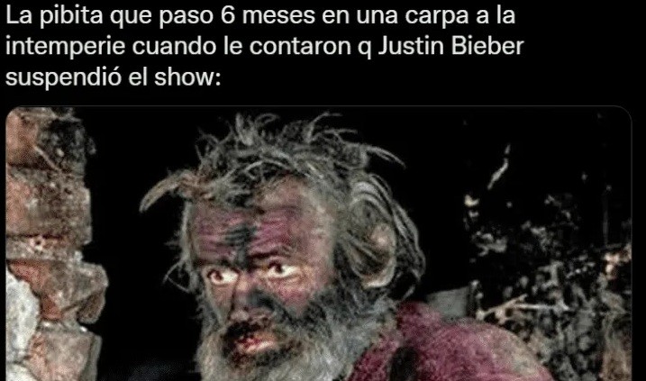 Los memes por la cancelación del show de Justin Bieber en Argentina | Espectáculos