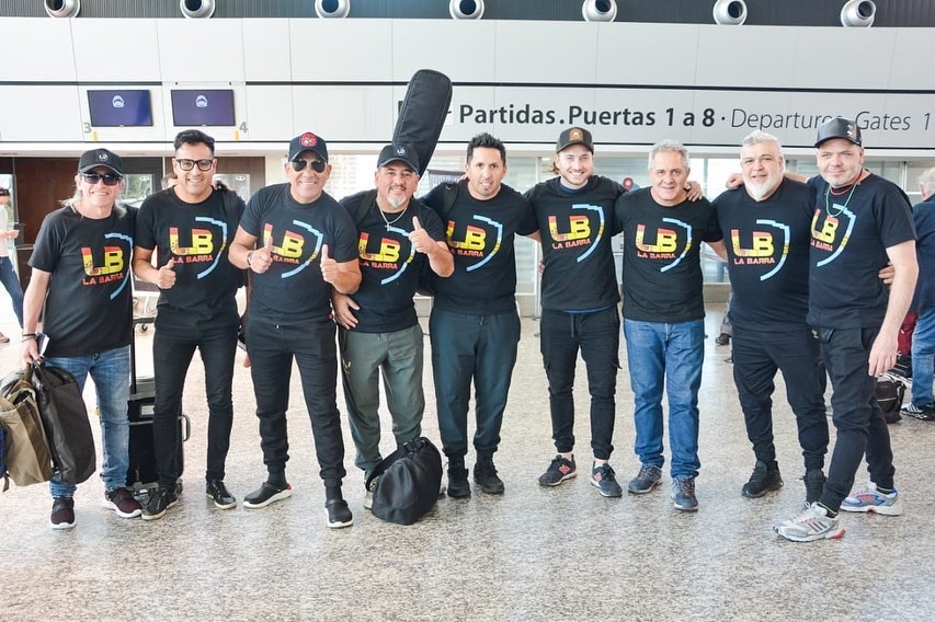 La Barra parte rumbo a España para iniciar su gira | Espectáculos