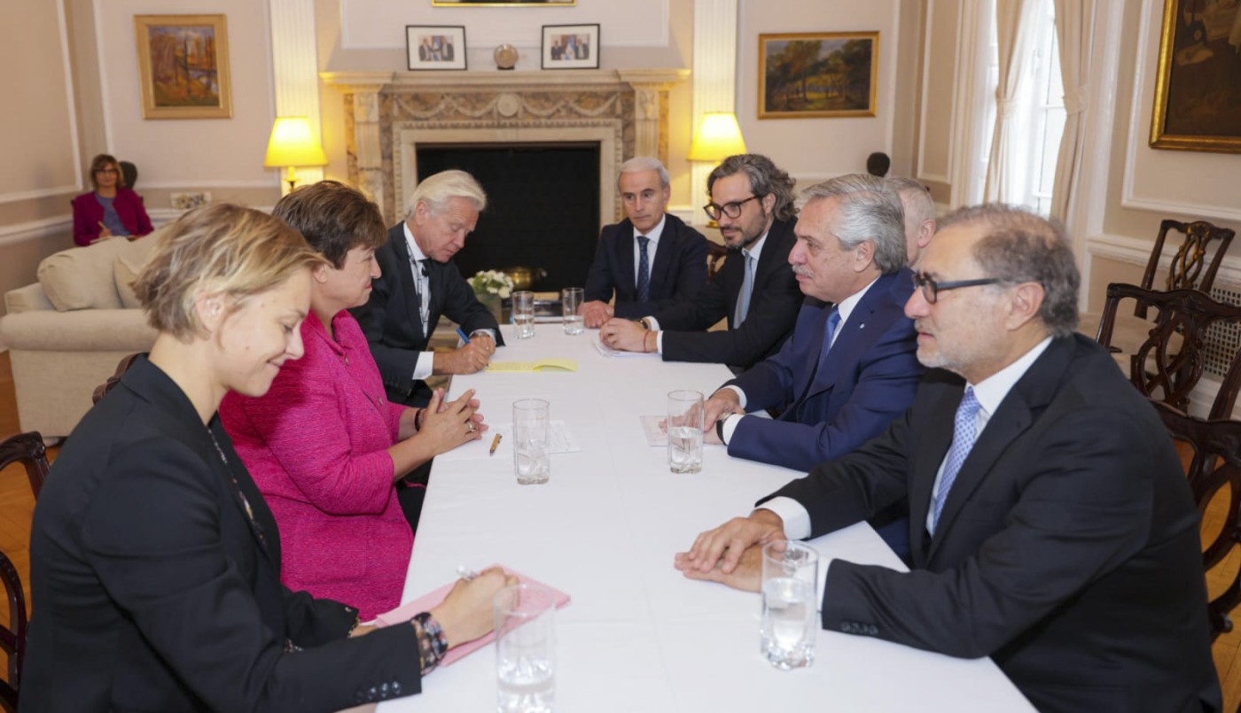 Reunión entre Alberto Fernández y Kristalina Georgieva en Nueva York | Política y economía