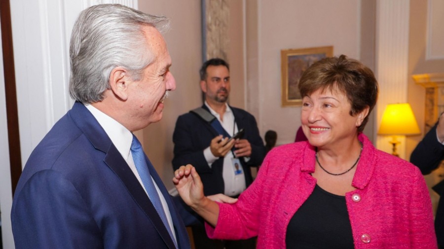 Kristalina Georgieva se reunió con Alberto Fernández y elogió el programa económico | Política y economía