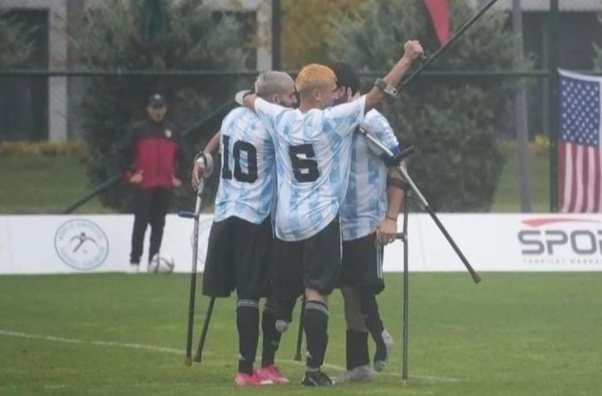 El agónico gol de Argentina para ganarle a Inglaterra en el Mundial de Amputados | Deportes