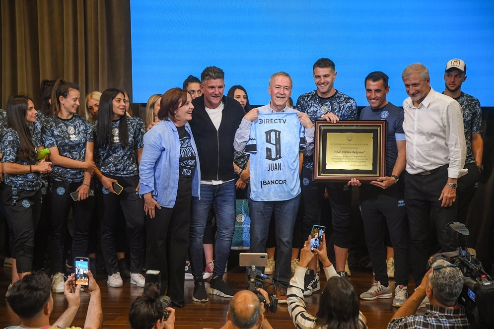 Belgrano fue homenajeado en Casa de Gobierno | Deportes