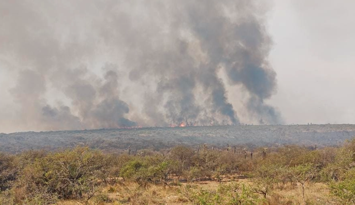 Incendios en Córdoba: bomberos combaten dos focos de incendio | Córdoba