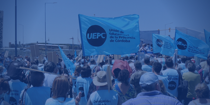 Se moviliza UEPC por demandas insatisfechas | Córdoba