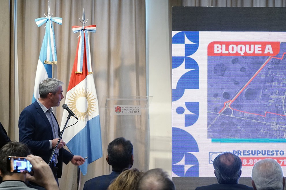 Presentaron la obra del acueducto interprovincial entre Córdoba y Santa Fe | Córdoba