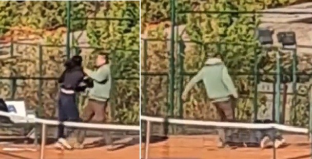 Lo grabaron dándole una paliza a su hija tenista: lo busca la Justica | Internacionales