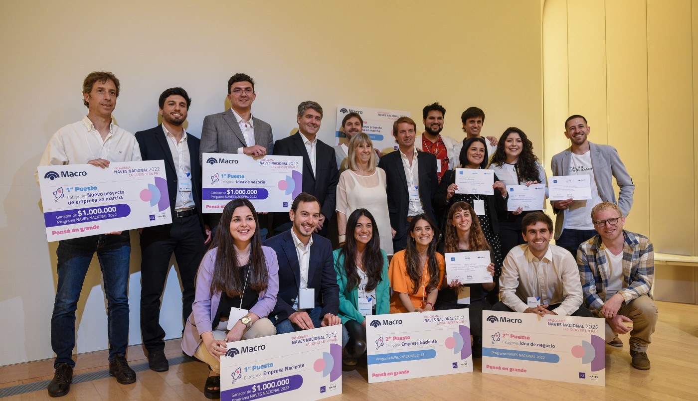 Banco Macro y el Centro de Entrepreneurship del IAE premiaron a los ganadores de NAVES FEDERAL 2022 | Contenido Patrocinado