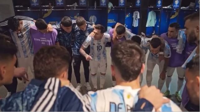 "Cuarenta y cinco días sin ver a nuestra familia, muchachos": revelan la arenga de Messi en la previa de la final de la Copa América 2021 | Deportes