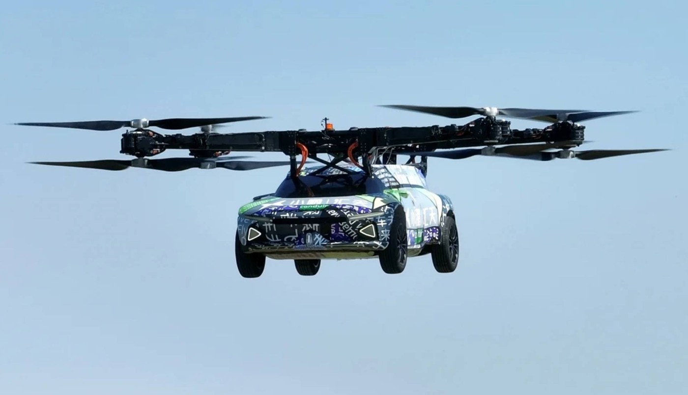 El Xpeng X3 completó su vuelo inaugural | Internacionales