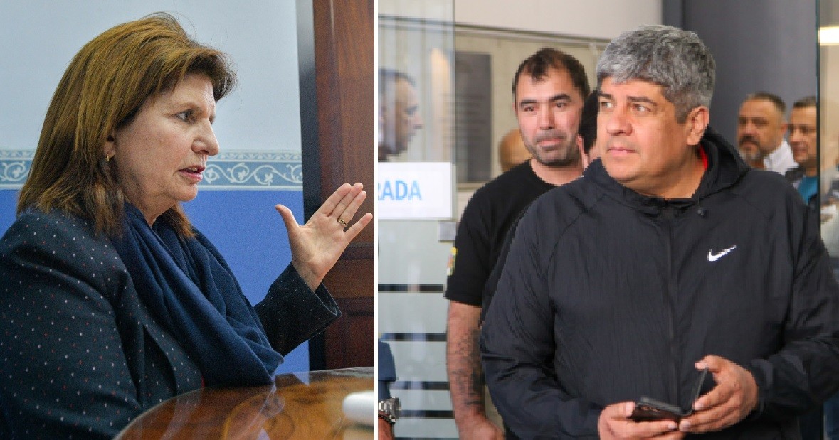 Patricia Bullrich cruzó a Pablo Moyano: "En mi Gobierno, si violás la ley, vas preso" | Política y economía