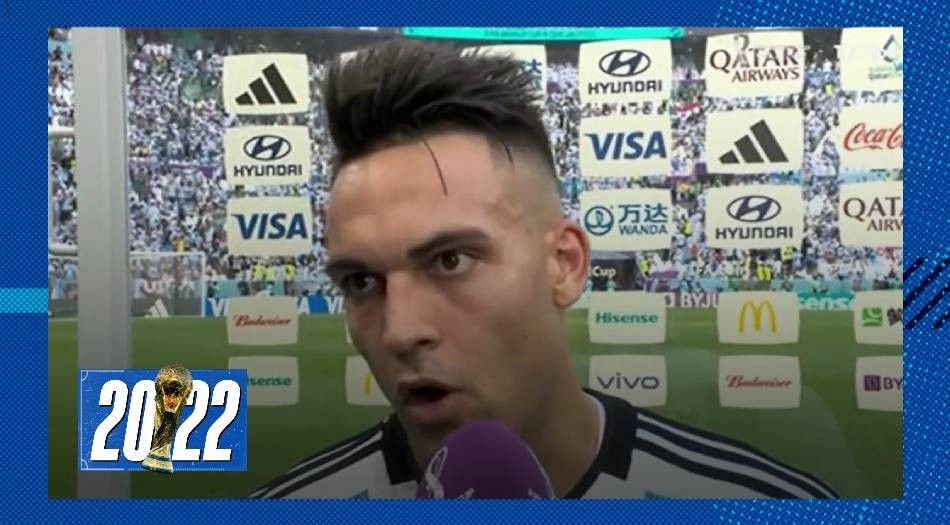 Lautaro Martínez: "Esta derrota duele mucho, tenemos que trabajar para lo que viene" | Deportes