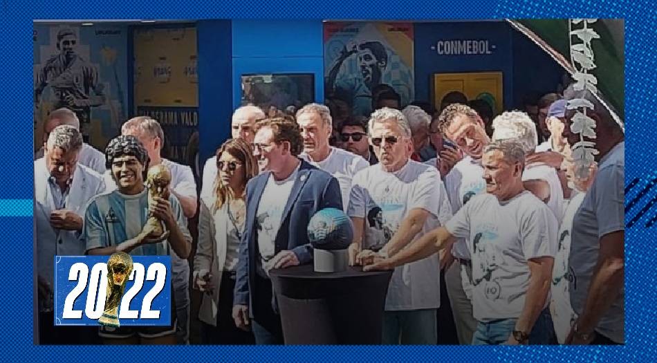 A dos años de su muerte, los campeones del mundo homenajearon a Maradona en Qatar | Historias del mundial
