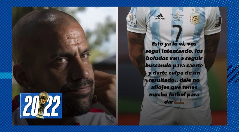 El llamativo posteo de Verón bancando Rodrigo De Paul: "Seguí intentando" | Deportes