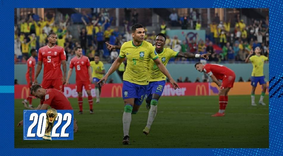 Sin Neymar, apareció Casemiro: Brasil superó a Suiza y se metió en octavos del Mundial | Deportes
