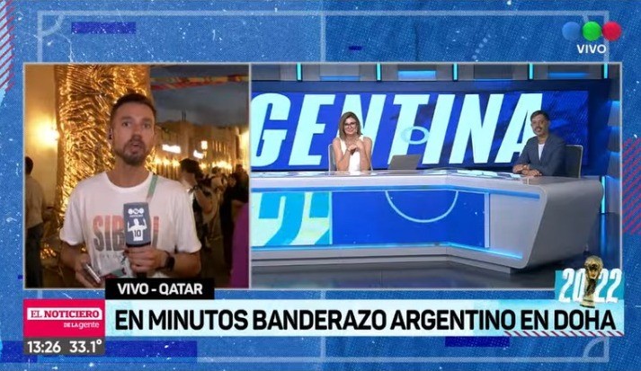 Nuevo banderazo argentino en Doha | Actualidad