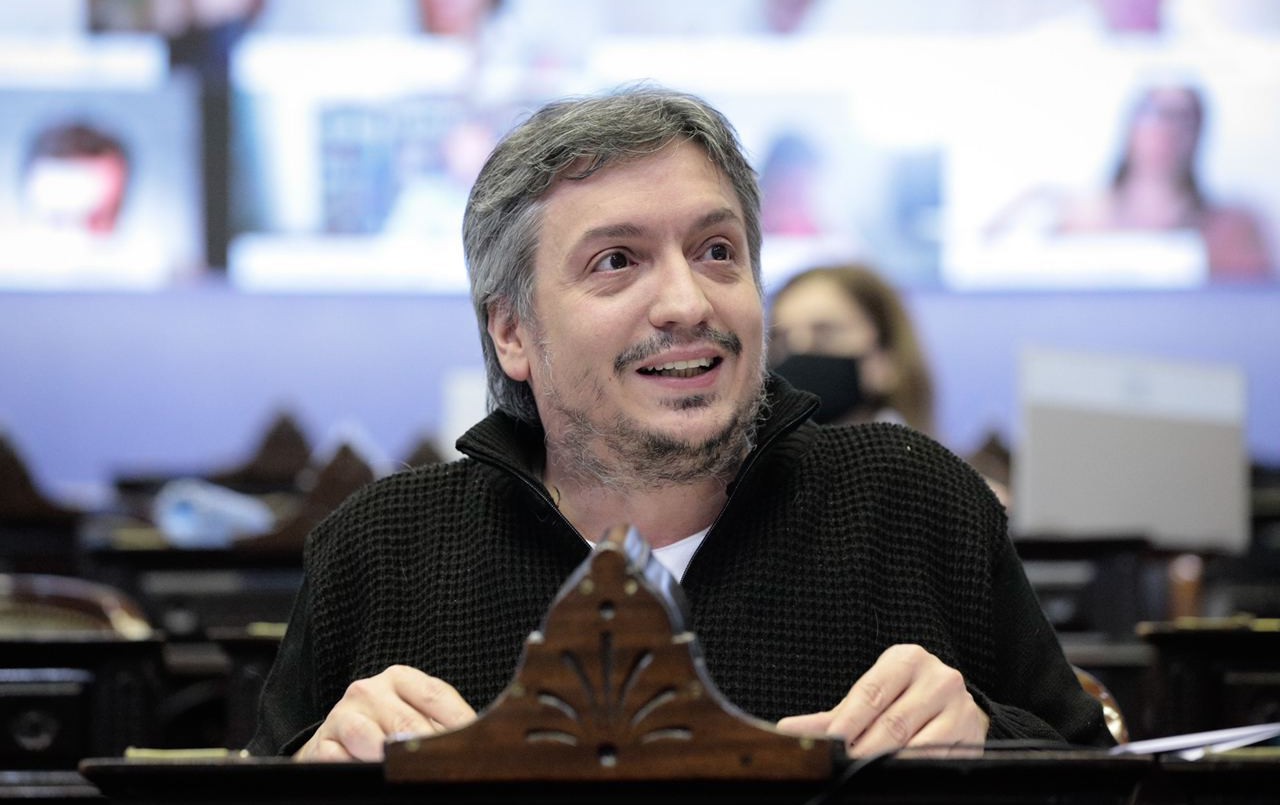 Máximo Kirchner: "Cristina nunca maltrató a Alberto Fernández, nunca le gritó" | Política y economía