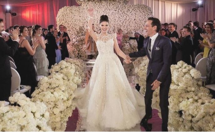 Marc Anthony se casó con Nadia Ferreira y celebraron a todo lujo | Espectáculos