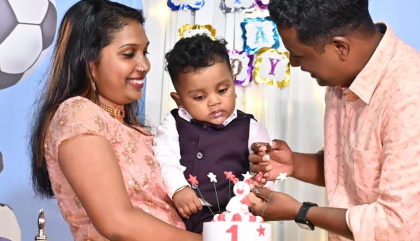 India: bautizaron a su hijo "Álvarez" y celebraron su primer año con temática de Argentina | Deportes