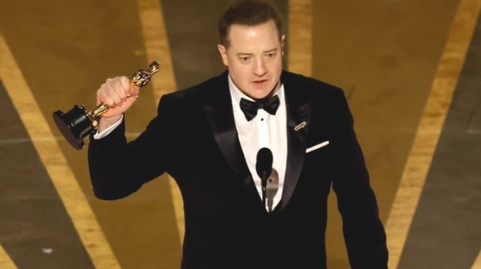 El emotivo discurso de Brendan Fraser tras ganar el Oscar a Mejor actor | Espectáculos