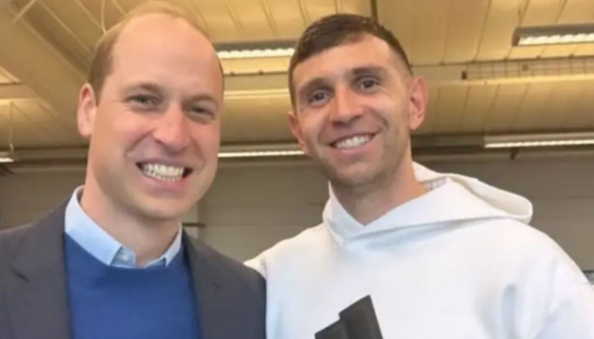 El Príncipe William, el Dibu Martínez y una foto viral | Internacionales