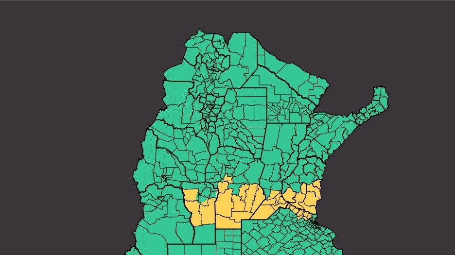 Tiempo: pronostican tormentas fuertes para el sur de Córdoba y tres provincias | Córdoba