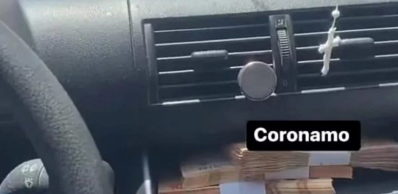 Policía federal robó $100 mil y subió la foto del botín a redes: fue detenido | Actualidad