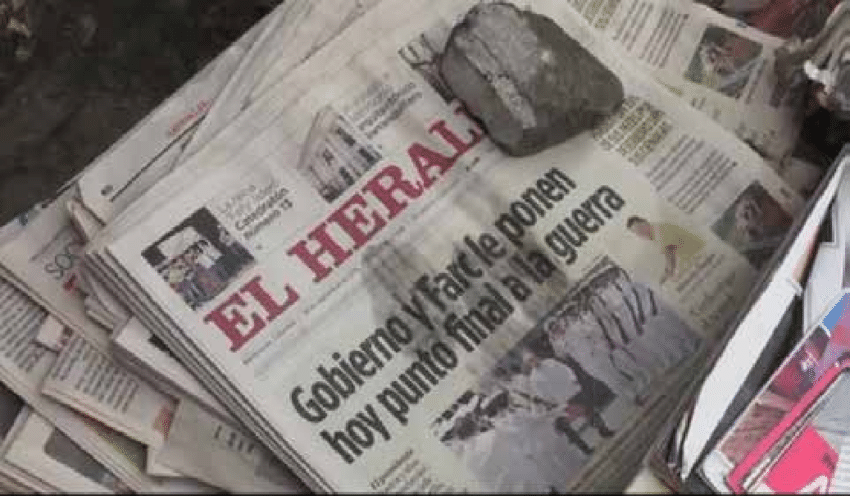 Colombia: Hombres armados exigieron a un diario publicar mensaje de un jefe criminal | Internacionales