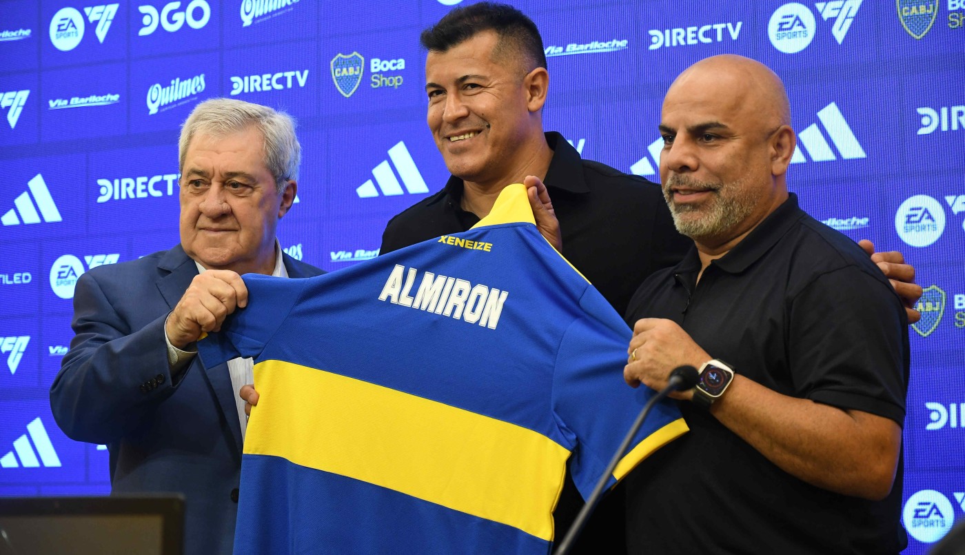 Amirón asumió como DT en Boca:  "Estoy muy agradecido por esta oportunidad, en especial a Riquelme" | Deportes