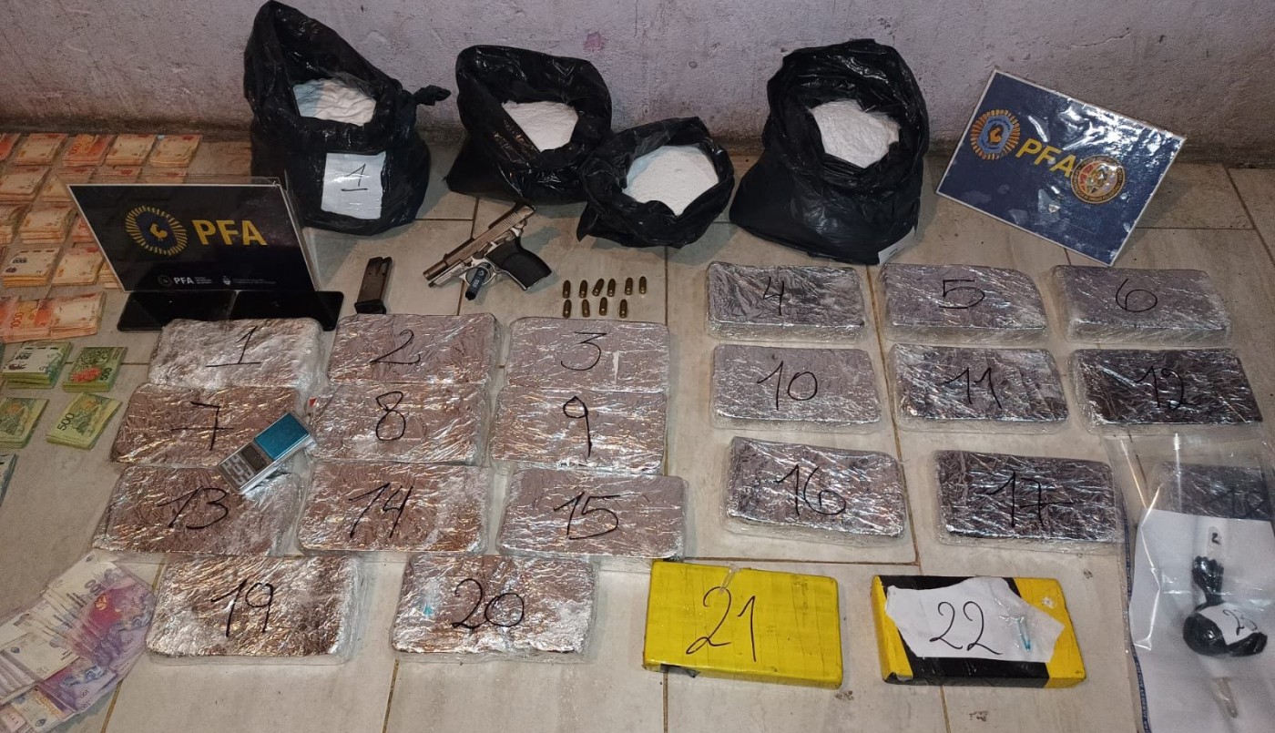Golpe antinarco a la banda de "Macaco" Muñoz: descubrieron 50 kilos de cocaína | Actualidad