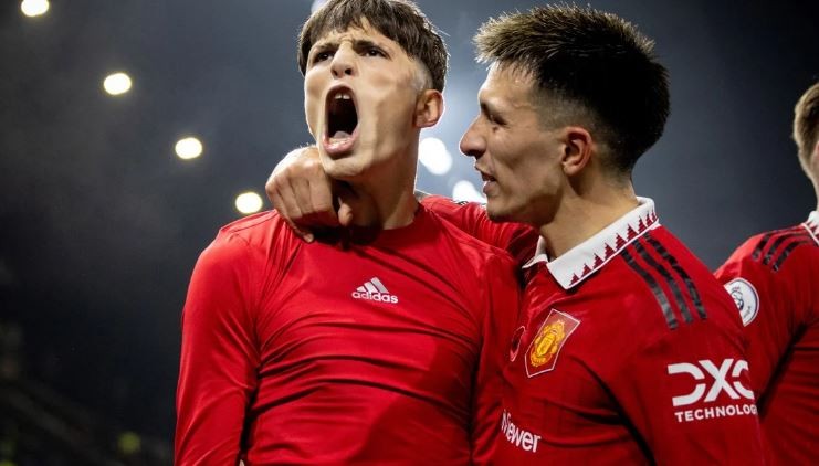 Garnacho, sobre su relación con Lisandro Martínez en el Manchester United: "Es como mi padre" | Deportes