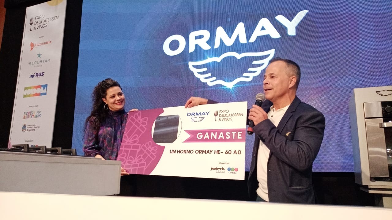 Ormay entrego el premio en el cierre de la 16° Edición de Expo Deli | Contenido Patrocinado