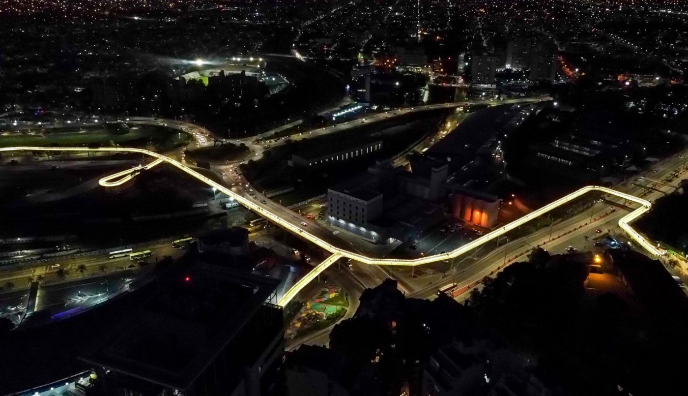 El Municipio inauguró la ciclovía en altura | Córdoba