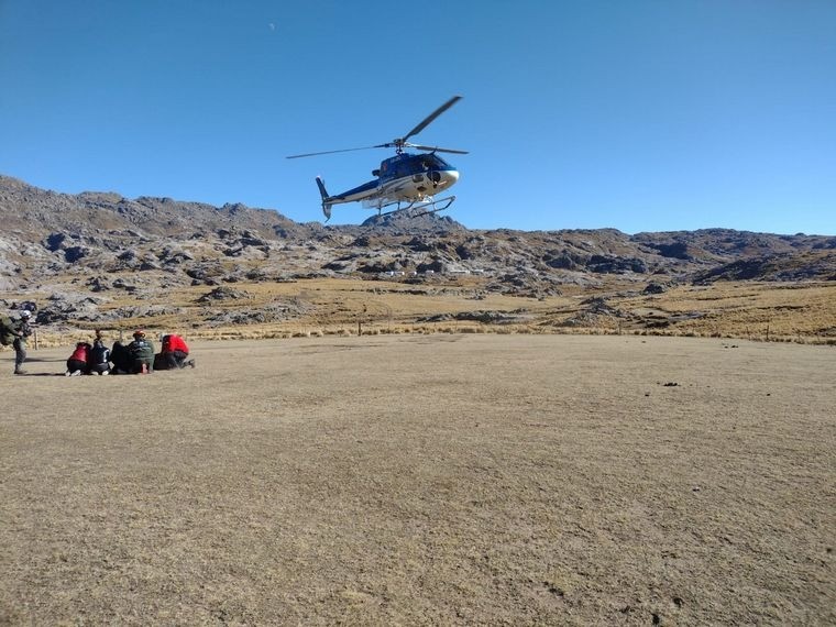 Rescataron a una mujer que se descompenso en el Champaquí | Córdoba