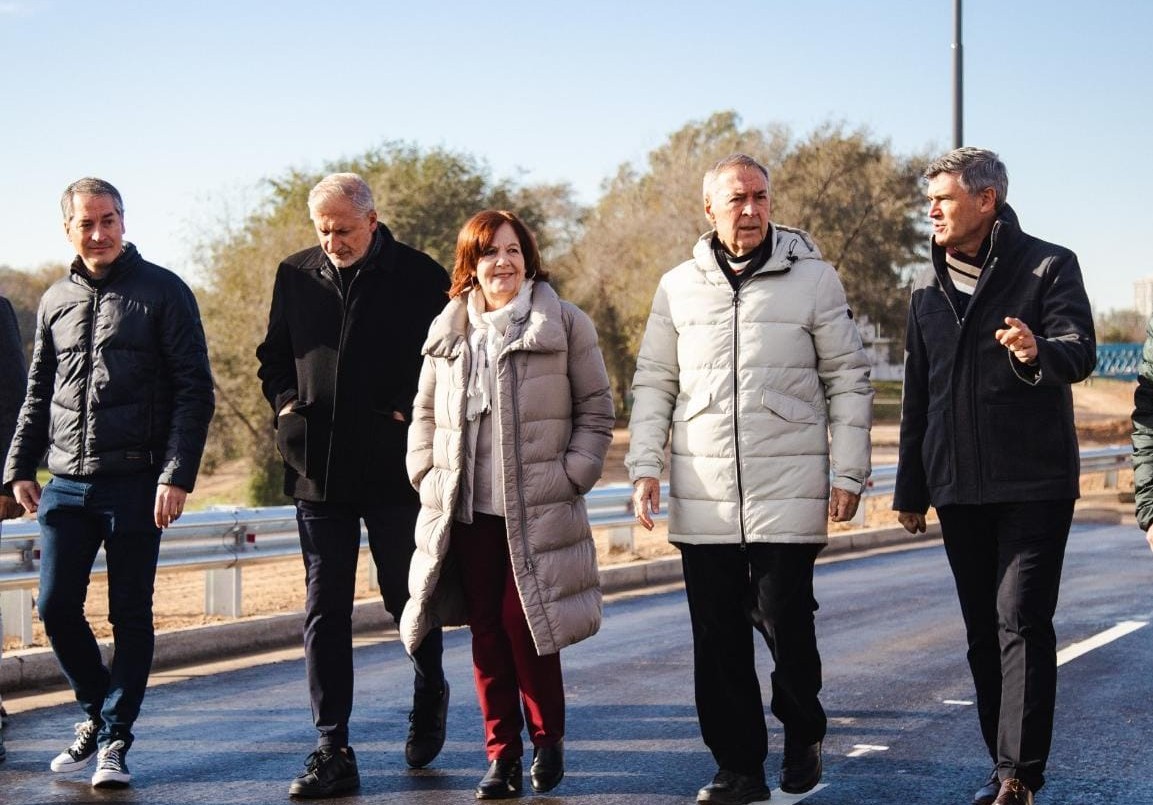 Schiaretti y Passerini supervisaron las obras sobre la costanera sur | Córdoba