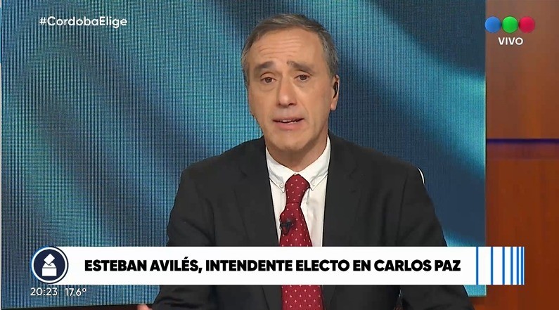 Esteban Avilés ganó por un amplio margen y vuelve a ser intendente de Carlos Paz | Elecciones 2023