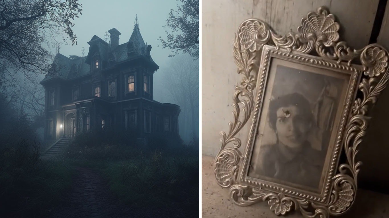 Video aterrador: recorría un palacio abandonado y una presencia paranormal lo obligó a huir | Internacionales