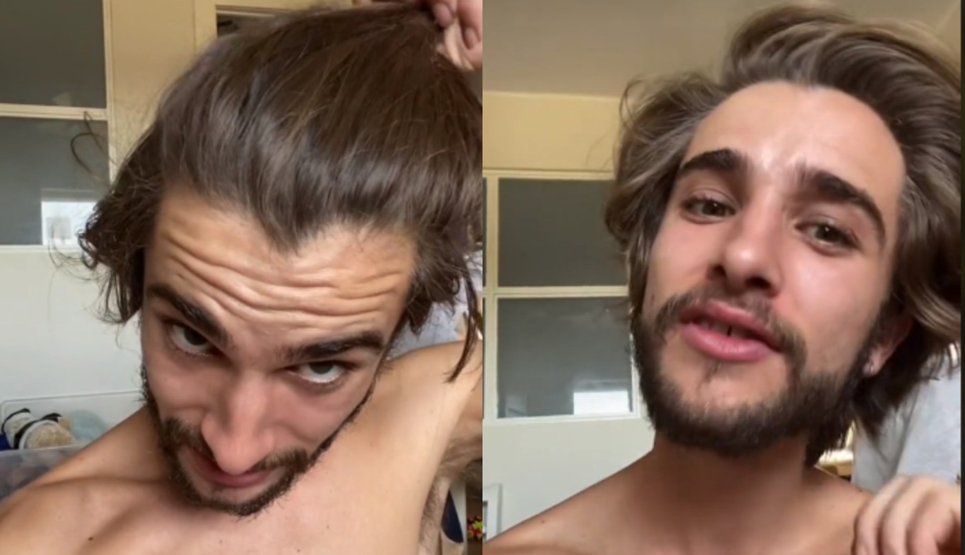 Increíble video: estuvo 300 días sin usar shampoo y el resultado se volvió viral | Actualidad