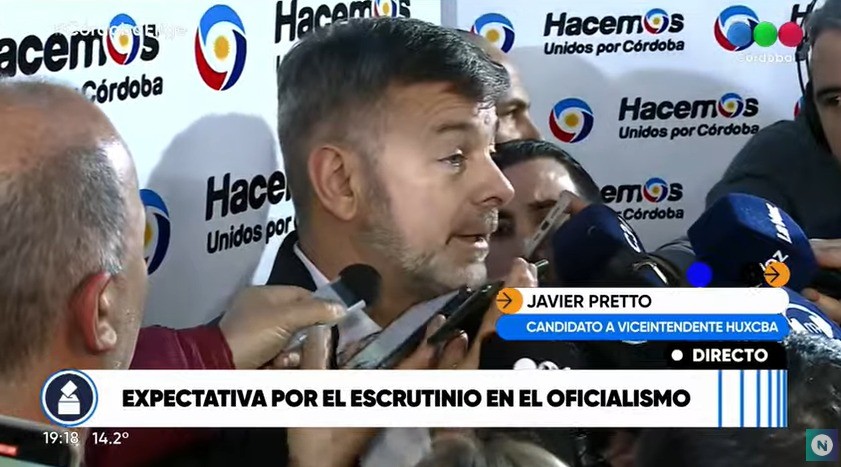Javier Pretto: vamos a ser respetuosos y esperar los resultados finales | Córdoba