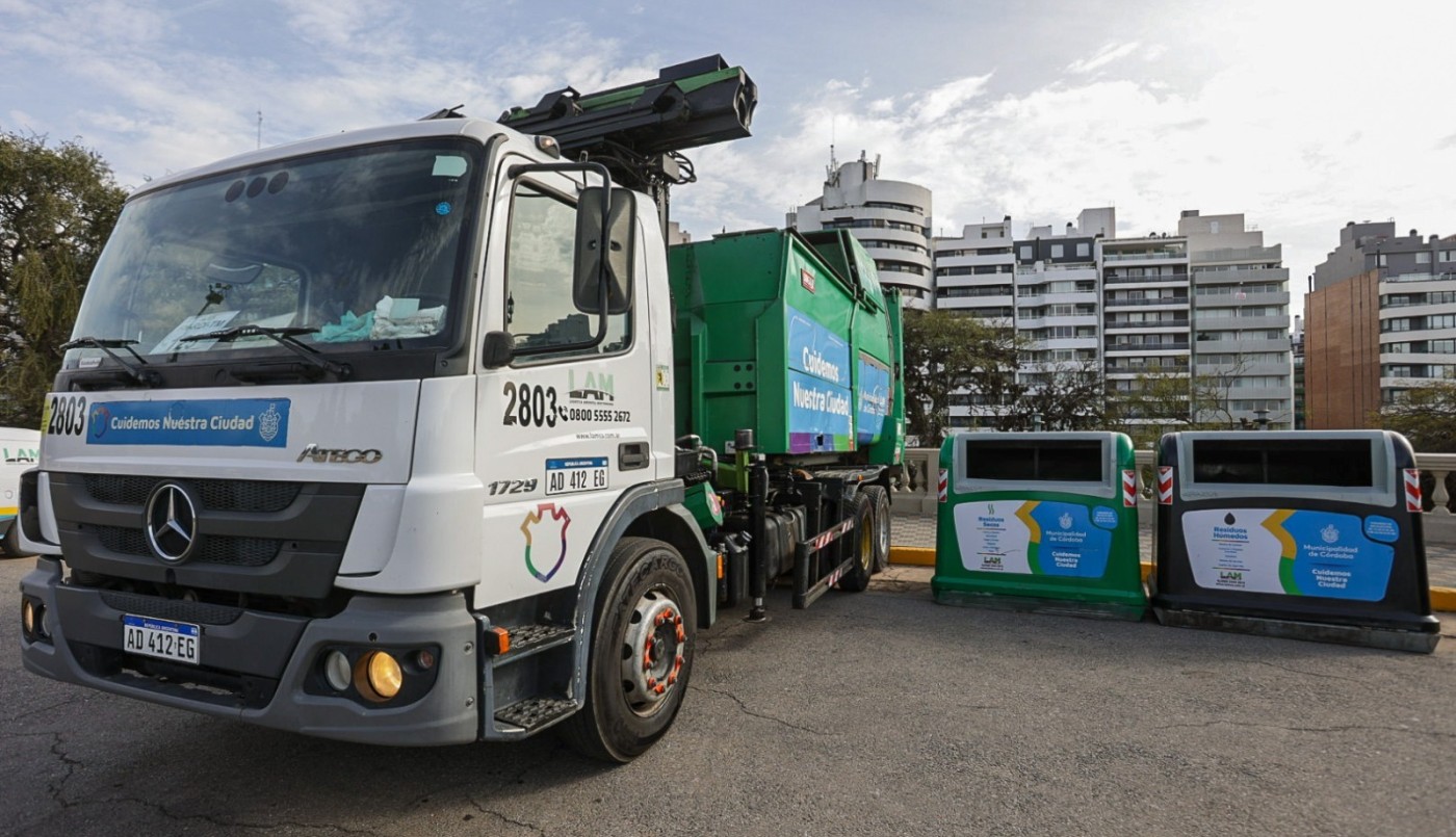 Incorporan camiones y contenedores de residuos de última generación | Córdoba