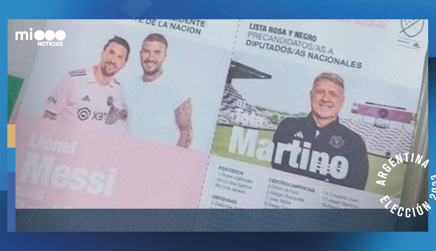 "Messi presidente": aparecieron boletas del astro argentino durante las PASO | Elecciones 2023